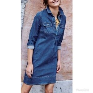 Boden Denim Shift Dress